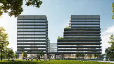 Houjie's 350 Million Headquarters Project "Sprinting": 3 Buildings Topped Out in 10 Months!